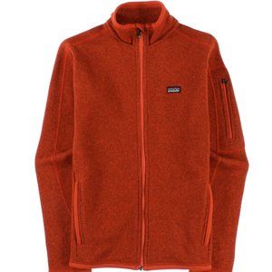 Womens Patagonia Fleece Zip Up - Rust